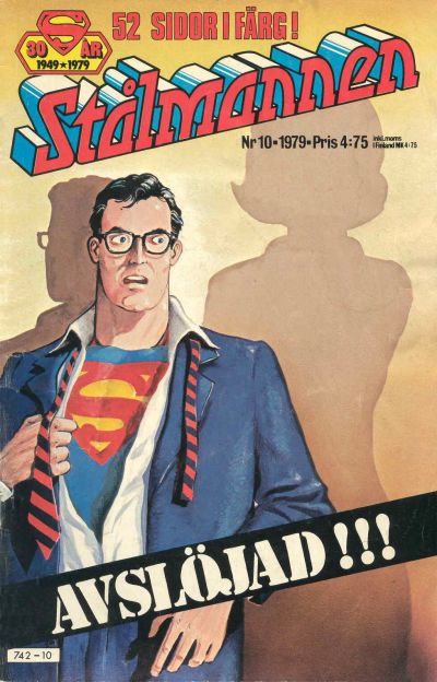 Cover for Stålmannen (Semic, 1976 series) #10/1979