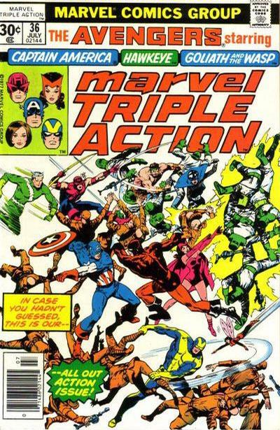 Cover for Marvel Triple Action (Marvel, 1972 series) #36 [30¢]