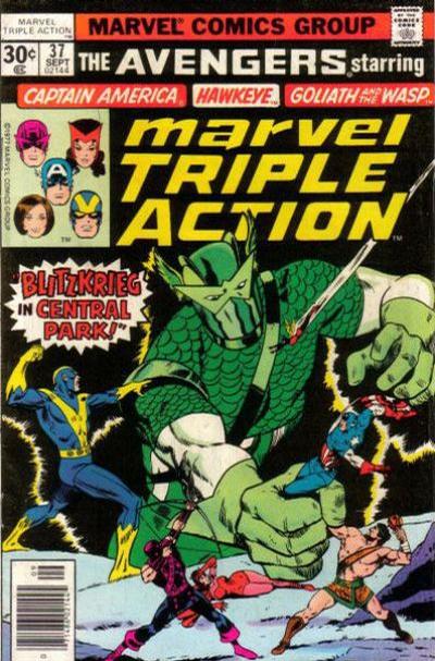 Cover for Marvel Triple Action (Marvel, 1972 series) #37 [30¢]