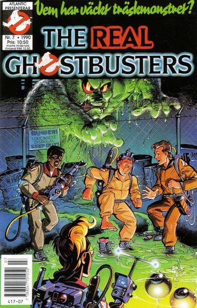 Cover for The Real Ghostbusters (Atlantic Förlags AB, 1988 series) #7/1990
