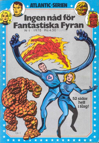 Cover for Atlanticserien (Atlantic Förlags AB, 1978 series) #1/1978