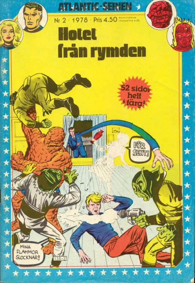 Cover for Atlanticserien (Atlantic Förlags AB, 1978 series) #2/1978