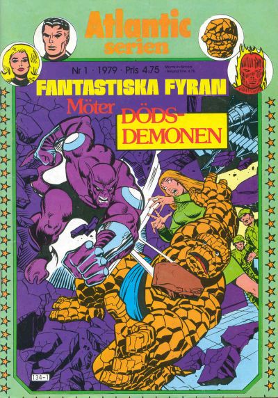 Cover for Atlanticserien (Atlantic Förlags AB, 1978 series) #1/1979