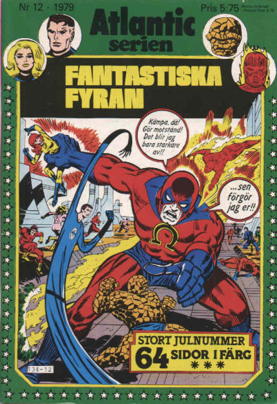 Cover for Atlanticserien (Atlantic Förlags AB, 1978 series) #12/1979