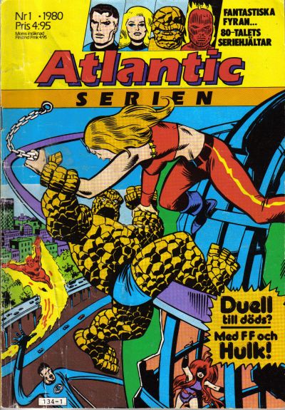 Cover for Atlanticserien (Atlantic Förlags AB, 1978 series) #1/1980