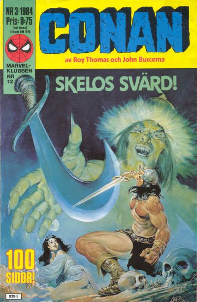 Cover for Conan (Semic, 1984 series) #3/1984