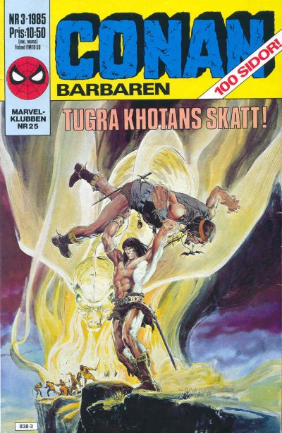 Cover for Conan (Semic, 1984 series) #3/1985
