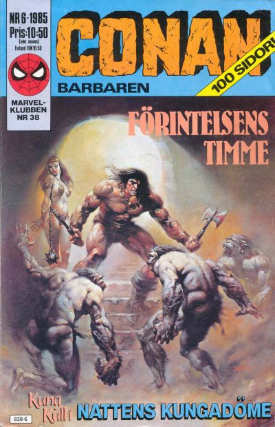 Cover for Conan (Semic, 1984 series) #6/1985
