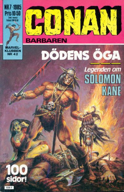 Cover for Conan (Semic, 1984 series) #7/1985