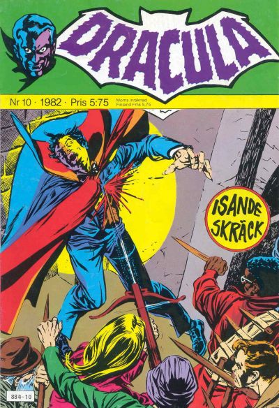 Cover for Dracula (Atlantic Förlags AB, 1982 series) #10/1982