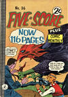 Cover for Five-Score Plus Comic Monthly (K. G. Murray, 1960 series) #36
