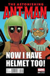 Cover for The Astonishing Ant-Man (Marvel, 2015 series) #4 [Incentive Phil Noto Deadpool Meme Variant]