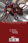 Cover for The Astonishing Ant-Man (Marvel, 2015 series) #7 [Incentive Greg Horn Civil War Variant]