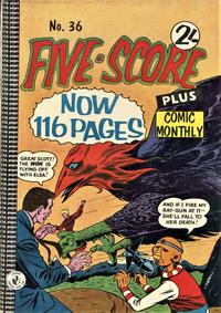 Cover Thumbnail for Five-Score Plus Comic Monthly (K. G. Murray, 1960 series) #36