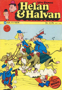 Cover Thumbnail for Helan og Halvan (Illustrerte Klassikere / Williams Forlag, 1963 series) #11/1974