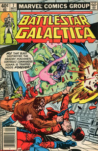 Cover for Battlestar Galactica (Marvel, 1979 series) #7 [Newsstand]