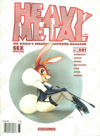 Cover Thumbnail for Heavy Metal Magazine (Heavy Metal, 1977 series) #281 - Sex Special [Chris Achilleos Newsstand / Comic Shop Cover]