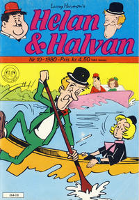 Cover Thumbnail for Helan & Halvan [Helan og Halvan] (Atlantic Forlag, 1978 series) #10/1980