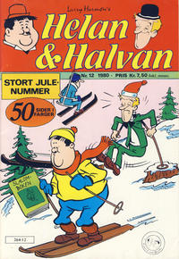 Cover Thumbnail for Helan & Halvan [Helan og Halvan] (Atlantic Forlag, 1978 series) #12/1980