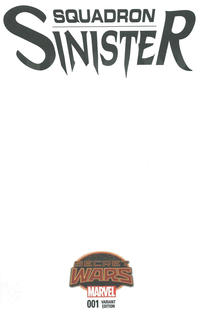 Cover for Squadron Sinister (Marvel, 2015 series) #1 [Blank Cover Variant]