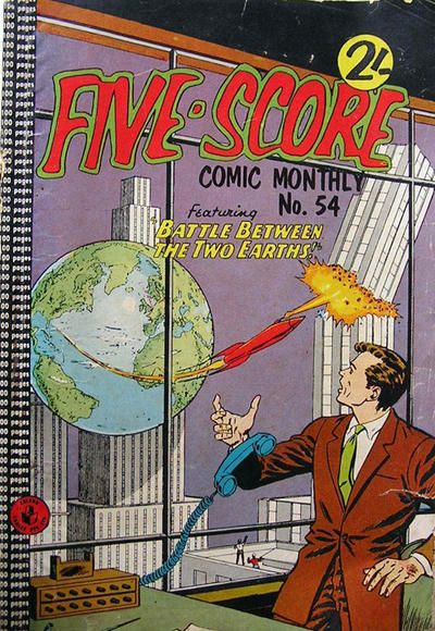 Cover for Five-Score Comic Monthly (K. G. Murray, 1961 series) #54