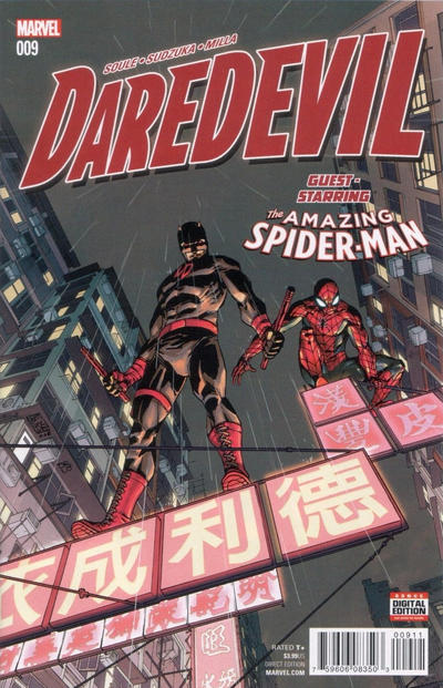 Cover for Daredevil (Marvel, 2016 series) #9 [Giuseppe Camuncoli Cover]