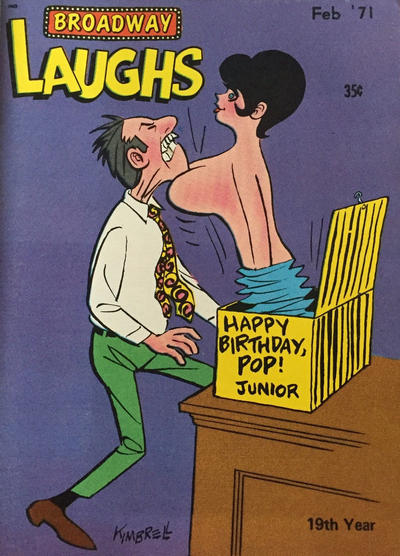 Cover for Broadway Laughs (Prize, 1950 series) #v10#10
