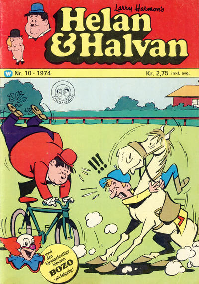 Cover for Helan og Halvan (Illustrerte Klassikere / Williams Forlag, 1963 series) #10/1974
