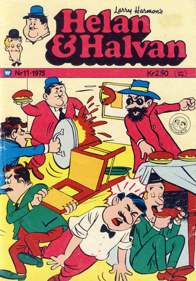 Cover for Helan og Halvan (Illustrerte Klassikere / Williams Forlag, 1963 series) #11/1975
