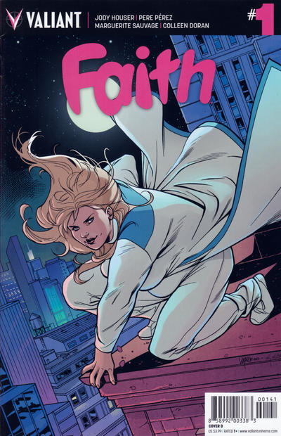 Cover for Faith (Ongoing) (Valiant Entertainment, 2016 series) #1 [Cover D - Emanuela Lupacchino]