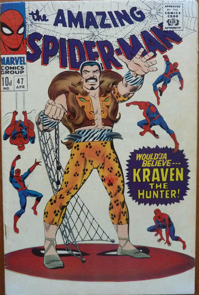 Cover for The Amazing Spider-Man (Marvel, 1963 series) #47 [British]