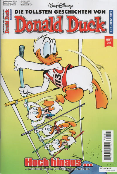 Cover for Die tollsten Geschichten von Donald Duck (Egmont Ehapa, 1965 series) #351