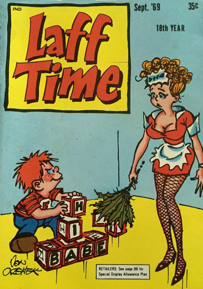 Cover for Laff Time (Prize, 1963 series) #v9#12