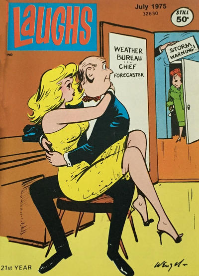 Cover for Army Laughs (Prize, 1951 series) #v21#7