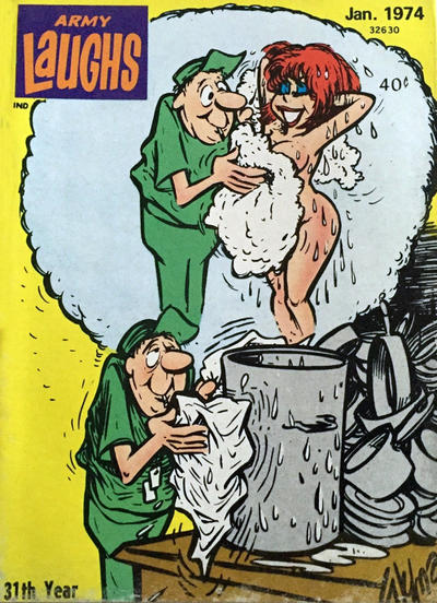 Cover for Army Laughs (Prize, 1951 series) #v20#10