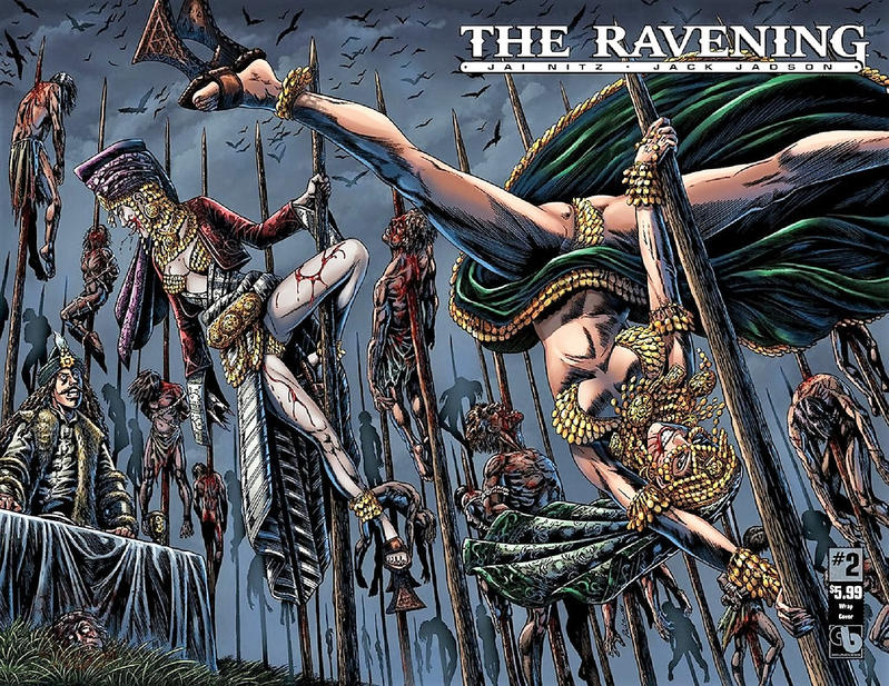 Cover for Ravening (Avatar Press, 2016 series) #2 [Wrap variant]