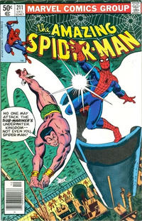 Cover for The Amazing Spider-Man (Marvel, 1963 series) #211 [Newsstand]