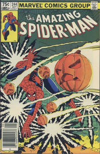 Cover for The Amazing Spider-Man (Marvel, 1963 series) #244 [Canadian]