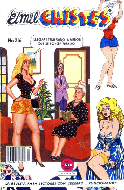 Cover for El Mil Chistes (Editorial AGA, 1985 series) #216