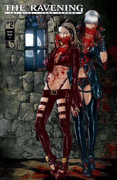 Cover for Ravening (Avatar Press, 2016 series) #2 [Costume Change A variant]