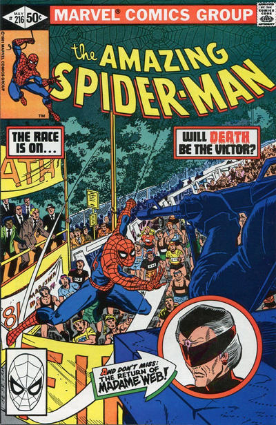 Cover for The Amazing Spider-Man (Marvel, 1963 series) #216 [Direct]