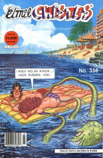 Cover for El Mil Chistes (Editorial AGA, 1985 series) #338