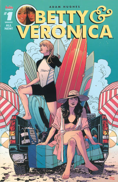 Cover for Betty and Veronica (Archie, 2016 series) #1 [Cover G Bilquis Evely]