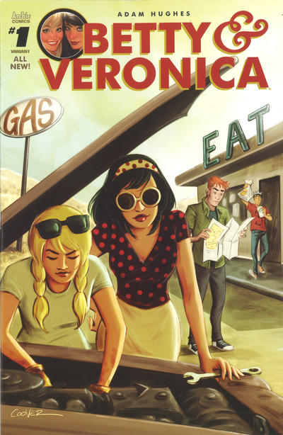 Cover for Betty and Veronica (Archie, 2016 series) #1 [Cover F Colleen Coover]