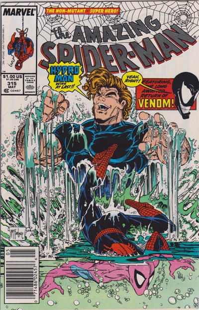 Cover for The Amazing Spider-Man (Marvel, 1963 series) #315 [Newsstand]