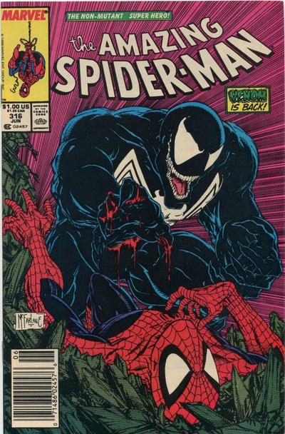 Cover for The Amazing Spider-Man (Marvel, 1963 series) #316 [Newsstand]