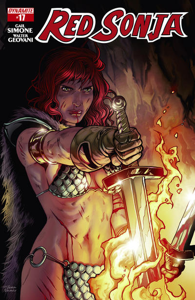 Cover for Red Sonja (Dynamite Entertainment, 2013 series) #17 [Variant Cover]
