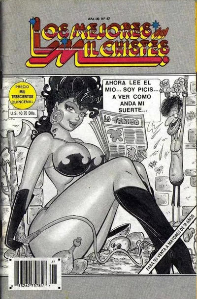 Cover for Los Mejores del Mil Chistes (Editorial AGA, 1988 ? series) #87