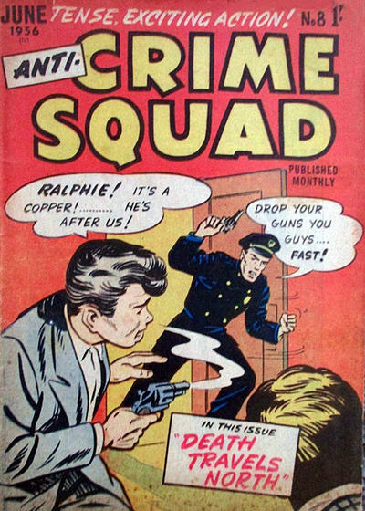 Cover for Anti Crime Squad (Magazine Management, 1955 series) #8