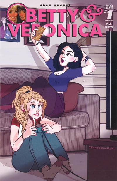 Cover for Betty and Veronica (Archie, 2016 series) #1 [Cover V Jenn St. Onge]